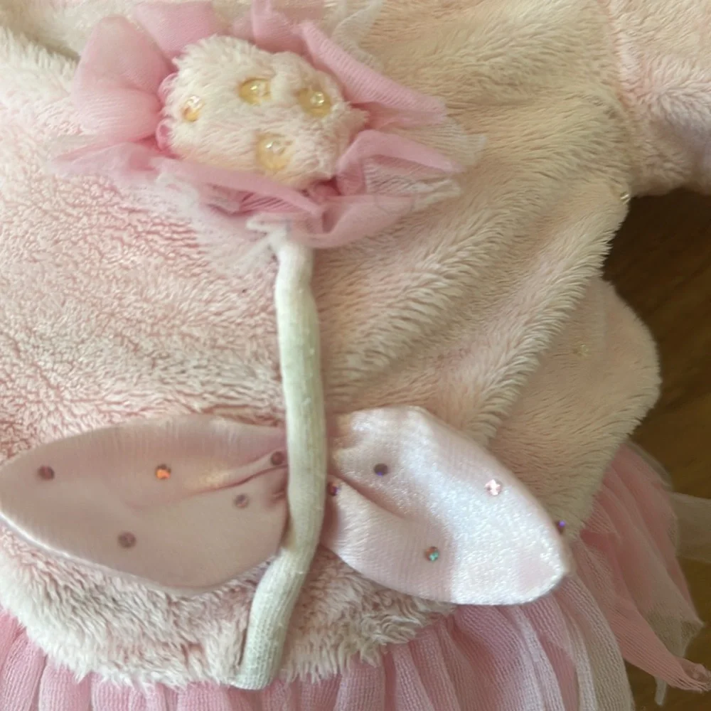 Vintage 2003 Candy Geli Soft Pink Plush Body Doll with White Pants
